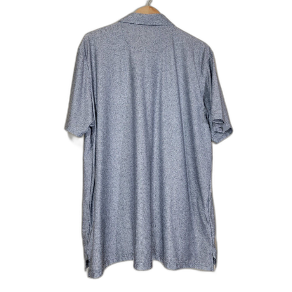 Hickey Freeman Men's Grey Polo Shirt - XL - Picture 2 of 6